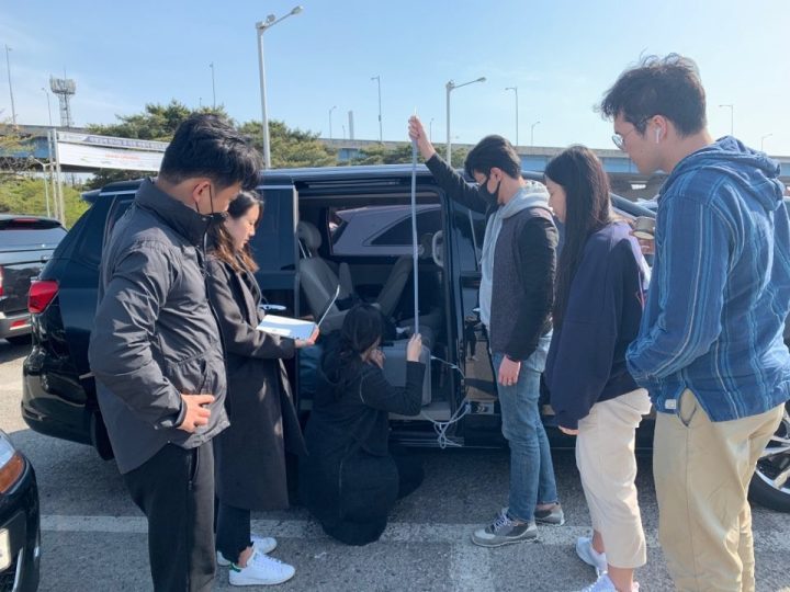 항공기-자동차 공동관측