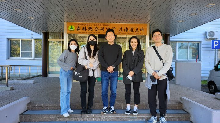 삿포로 탄소플럭스 관측지 방문